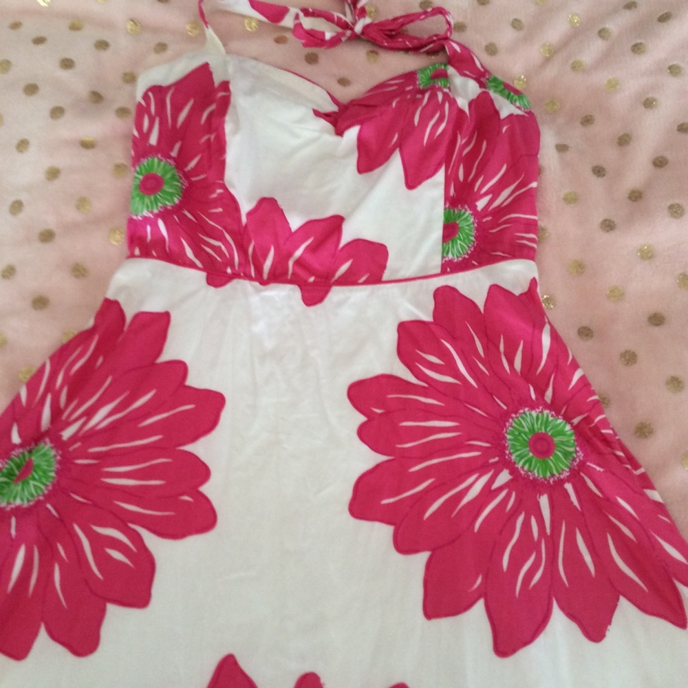 Lilly Pulitzer floral dress sz10